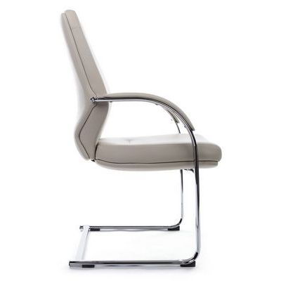 RV Design Alonzo-CF С1711 (Светло-серая кожа) Конференц-кресло