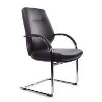 RV Design Alonzo-CF С1711 (Темно-коричневая кожа) Конференц-кресло