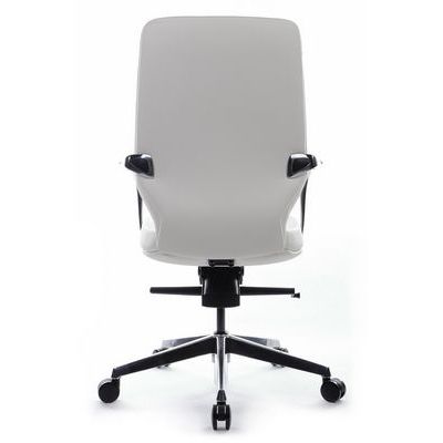 RV Design Alonzo-M В1711 (Белая кожа) Кресло руководителя