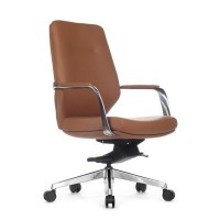 RV Design Alonzo-M В1711 (Светло-коричневая кожа) Кресло руководителя