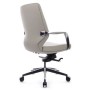 RV Design Alonzo-M В1711 (Светло-серая кожа) Кресло руководителя