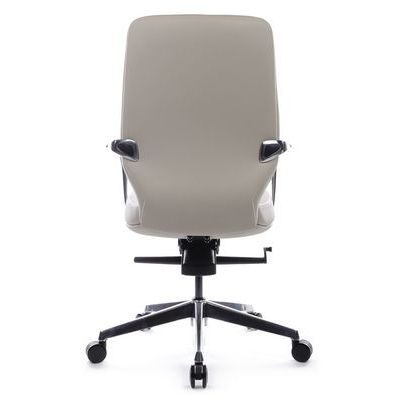 RV Design Alonzo-M В1711 (Светло-серая кожа) Кресло руководителя