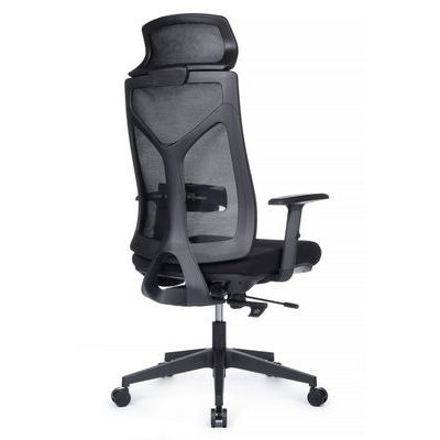 RV Design Astra W-365A (Черная ткань/Черная сетка) Офисное кресло