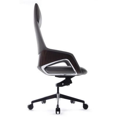 RV Design Aura FK005-A (Антрацит кожа) Кресло руководителя