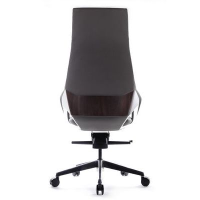 RV Design Aura FK005-A (Антрацит кожа) Кресло руководителя