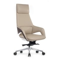 RV Design Aura FK005-A (Светло-бежевая кожа) Кресло руководителя