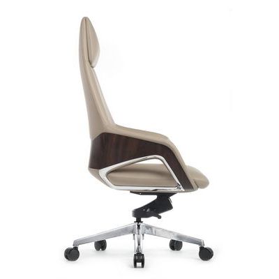 RV Design Aura FK005-A (Светло-бежевая кожа) Кресло руководителя