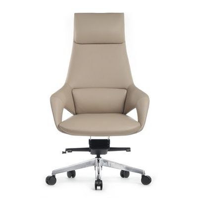 RV Design Aura FK005-A (Светло-бежевая кожа) Кресло руководителя