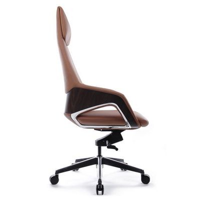 RV Design Aura FK005-A (Светло-коричневая кожа) Кресло руководителя