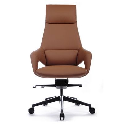RV Design Aura FK005-A (Светло-коричневая кожа) Кресло руководителя