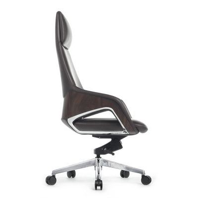 RV Design Aura FK005-A (Темно-коричневая кожа) Кресло руководителя