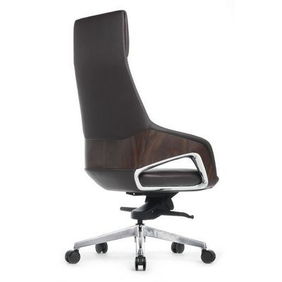 RV Design Aura FK005-A (Темно-коричневая кожа) Кресло руководителя