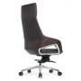 RV Design Aura FK005-A (Темно-коричневая кожа) Кресло руководителя