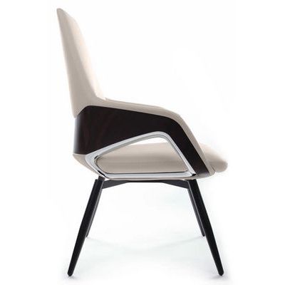 RV Design Aura-ST FK005-С (Светло-бежевая кожа) Конференц-кресло