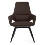 RV Design Aura-ST FK005-С (Темно-коричневая кожа) Конференц-кресло