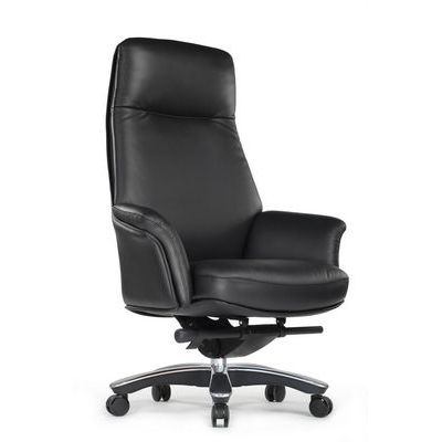 RV Design Batisto A2018 (Черная кожа) Кресло руководителя