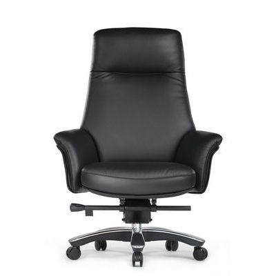 RV Design Batisto A2018 (Черная кожа) Кресло руководителя