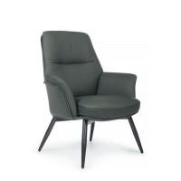 RV Design Batisto-ST C2018 (Зеленая кожа) Конференц-кресло