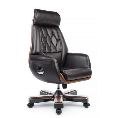 RV Design Byron YS1505A (Коричневая кожа) Кресло руководителя