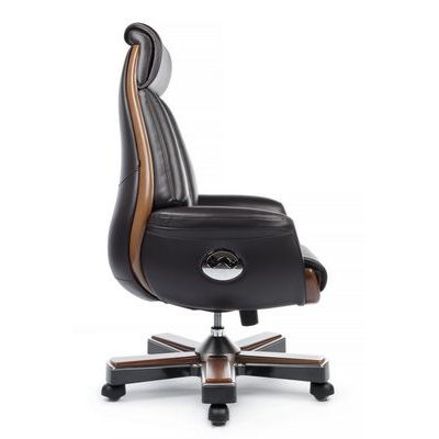RV Design Byron YS1505A (Коричневая кожа) Кресло руководителя