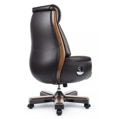 RV Design Byron YS1505A (Коричневая кожа) Кресло руководителя