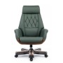 RV Design Byron YS1505A (Зеленая кожа) Кресло руководителя