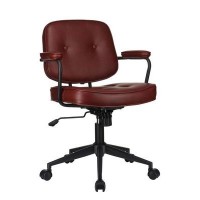 RV Design Chester W-221 (Бургунди экокожа) Офисное кресло