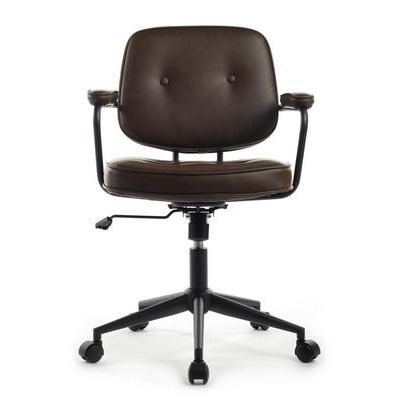 RV Design Chester W-221 (Коричневая экокожа) Офисное кресло