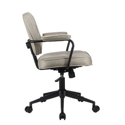 RV Design Chester W-221 (Светло-серая экокожа) Офисное кресло