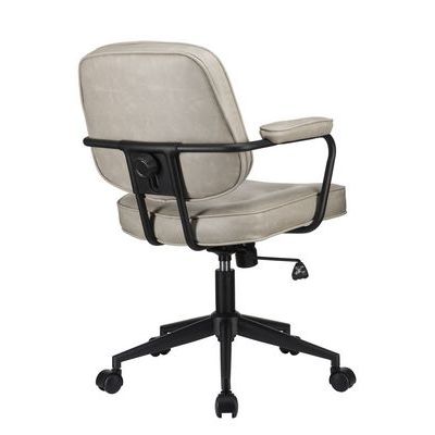 RV Design Chester W-221 (Светло-серая экокожа) Офисное кресло