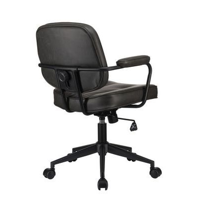 RV Design Chester W-221 (Темно-серая экокожа) Офисное кресло