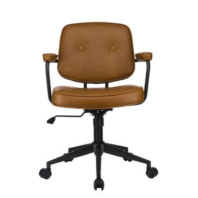 RV Design Chester W-221 (Желтая экокожа) Офисное кресло