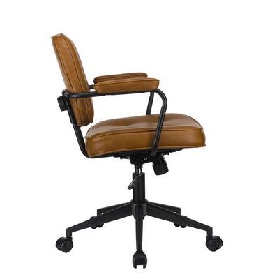 RV Design Chester W-221 (Желтая экокожа) Офисное кресло