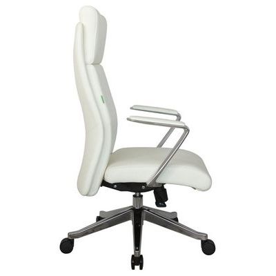 RV Design Dali А1511 (Белая кожа) Кресло руководителя