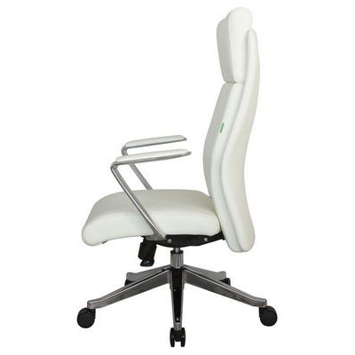 RV Design Dali А1511 (Белая кожа) Кресло руководителя