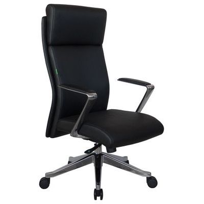 RV Design Dali А1511 (Черная кожа) Кресло руководителя