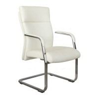 RV Design Dali-SF C1511 (Белая кожа) Конференц-кресло