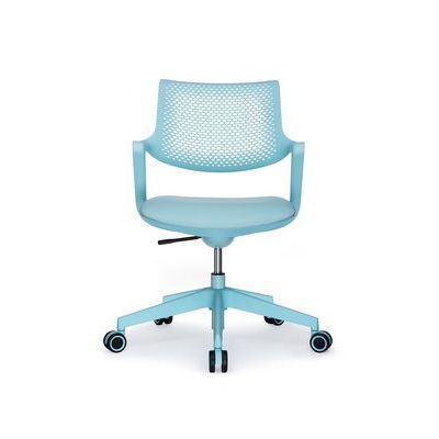 RV Design Dream B2202 (Голубая ткань/Голубой пластик) Офисное кресло