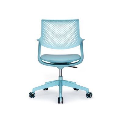 RV Design Dream B2202 (Голубая ткань/Голубой пластик) Офисное кресло