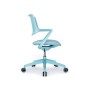 RV Design Dream B2202 (Голубая ткань/Голубой пластик) Офисное кресло