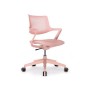 RV Design Dream B2202 (Розовая ткань/Розовый пластик) Офисное кресло
