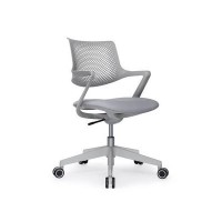 RV Design Dream B2202 (Светло-серая ткань/Светло-серый пластик) Офисное кресло