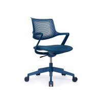 RV Design Dream B2202 (Темно-синяя ткань/Темно-синий пластик) Офисное кресло