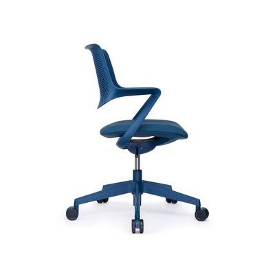 RV Design Dream B2202 (Темно-синяя ткань/Темно-синий пластик) Офисное кресло