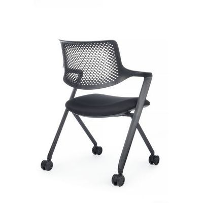 RV Design Dream-F D2202-2 (Черная ткань/Черный пластик) Конференц-кресло