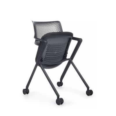 RV Design Dream-F D2202-2 (Черная ткань/Черный пластик) Конференц-кресло