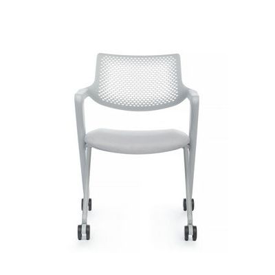 RV Design Dream-F D2202-2 (Светло-серая ткань/Светло-серый пластик) Конференц-кресло