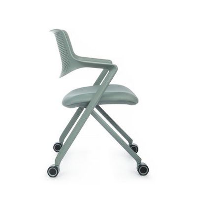 RV Design Dream-F D2202-2 (Зеленая ткань/Зеленый пластик) Конференц-кресло