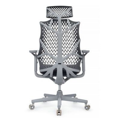 RV Design Ego A644 (Черная ткань/Черный пластик) Офисное кресло