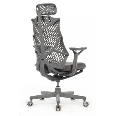 RV Design Ego A644 (Серая ткань/Серый пластик) Офисное кресло